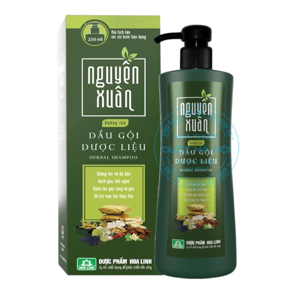 Dầu gội Nguyên Xuân xanh450ml ( chai )