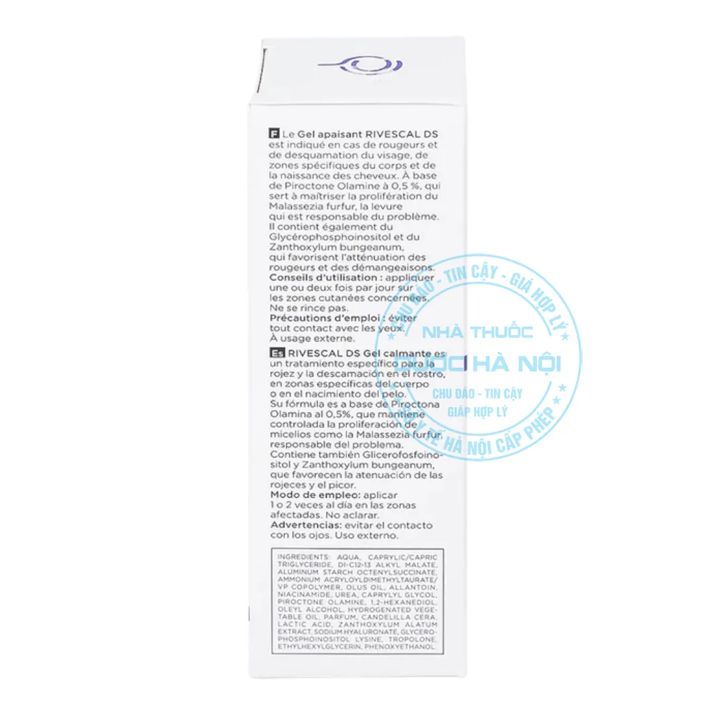 Gel Canova Rivescal DS