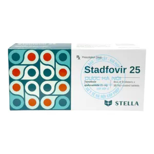 Thuốc Stadfovir 25 iều trị viêm gan B mãn tính cũng như hỗ trợ điều trị nhiễm HIV-1