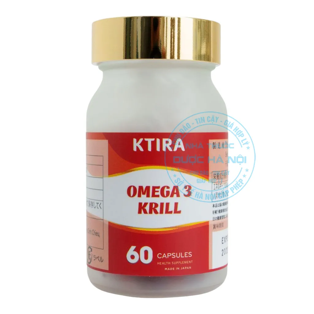 Viên uống Ktira Omega 3 Krill