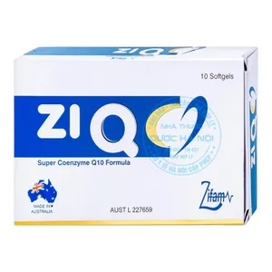 Viên uống Zi Q10 hỗ trợ chức năng tim mạch, tăng cường năng lượng cho tế bào