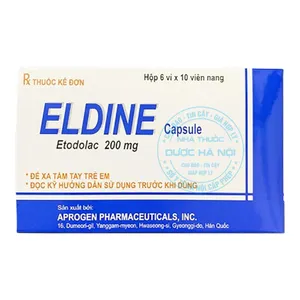 Thuốc Eldine 200mg công dụng giảm đau, chống viêm hiệu quả
