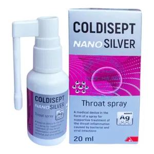 Xịt mũi Coldisept Throat Spray giảm ho, ngứa họng, viêm họng, viêm amidan
