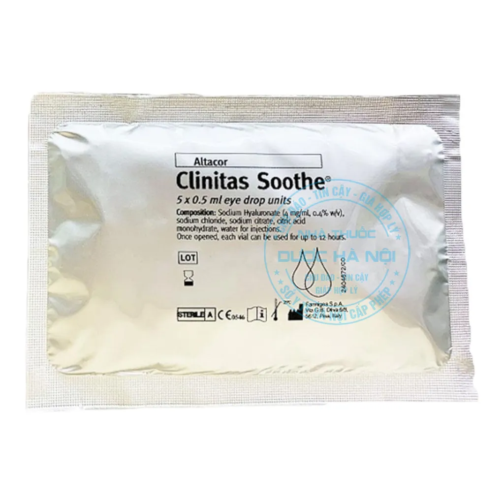 Nhỏ mắt Clinitas Soothe