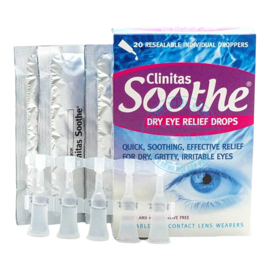 Nhỏ mắt Clinitas Soothe