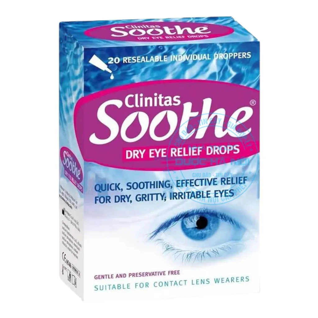 Nhỏ mắt Clinitas Soothe