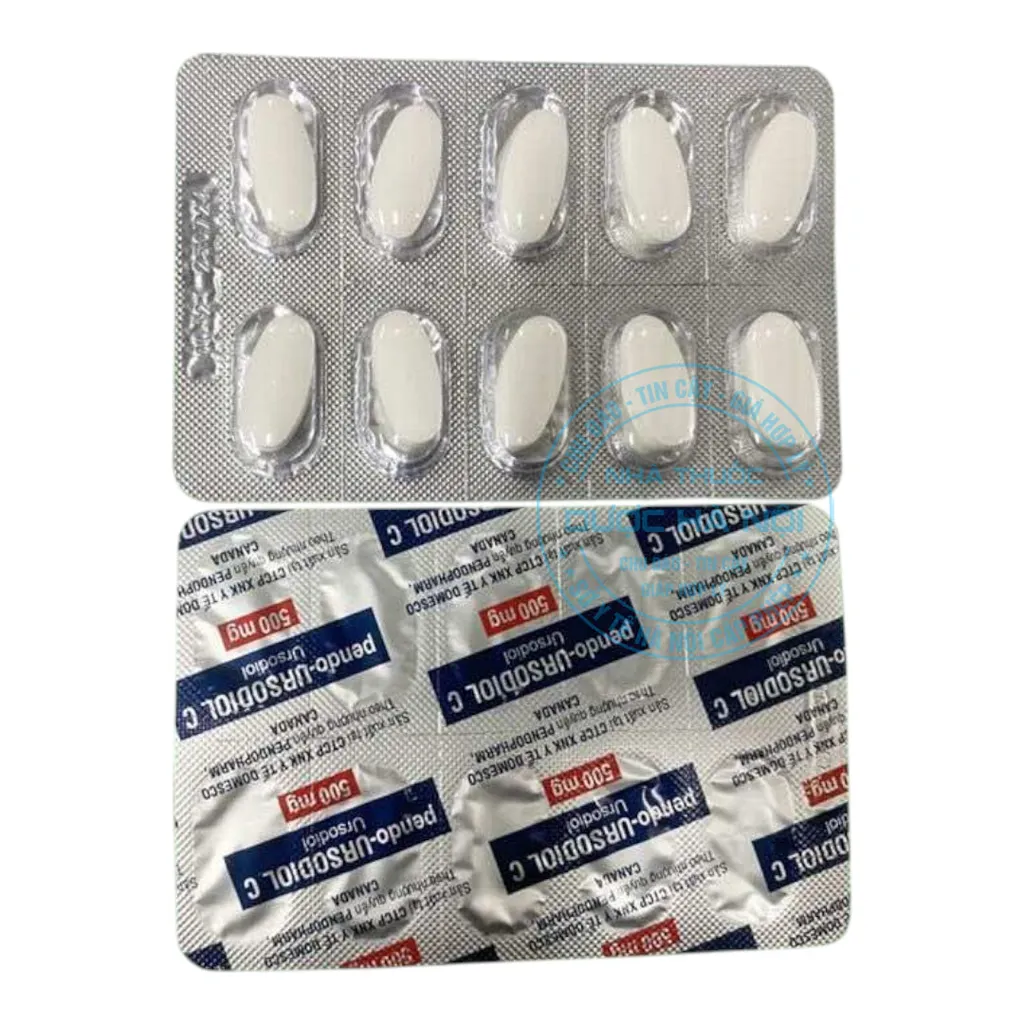Thuốc Pendo-Ursodiol C 500mg