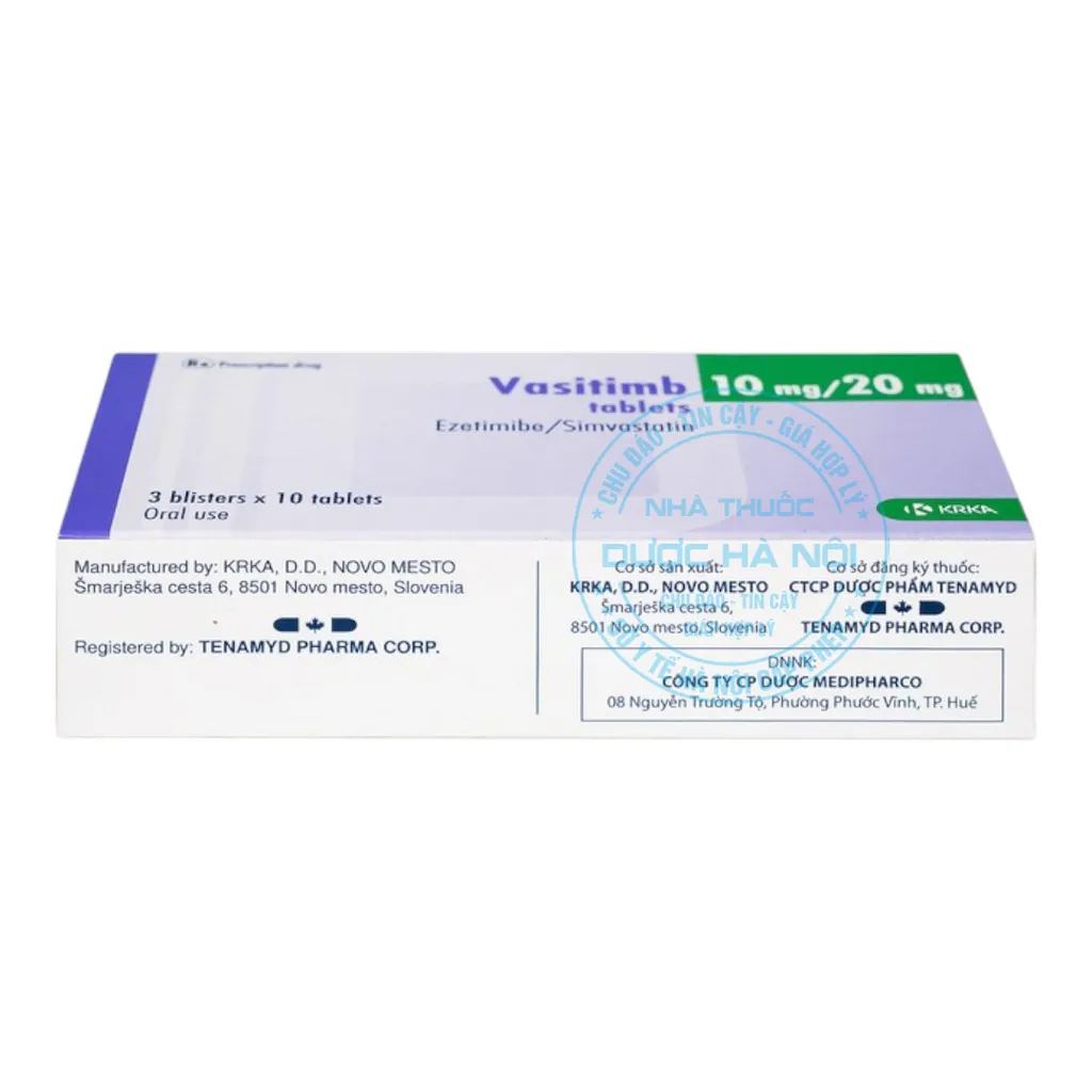 Thuốc Vasitimb 10mg/20mg