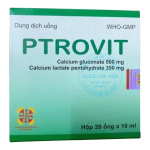 Siro Ptrovit bổ sung calci phòng ngừa các bệnh lý liên quan thiếu canxi