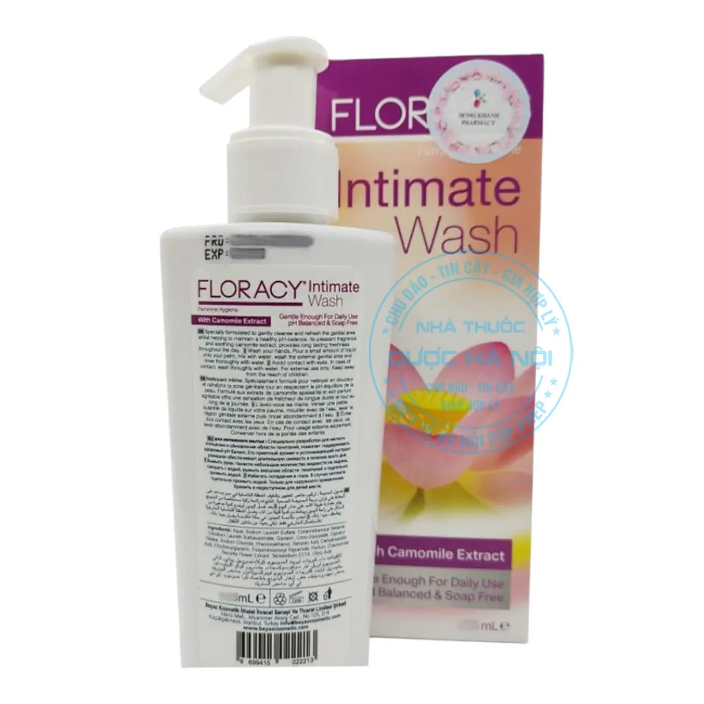 Dung dịch vệ sinh phụ nữ Floracy Intimate Wash