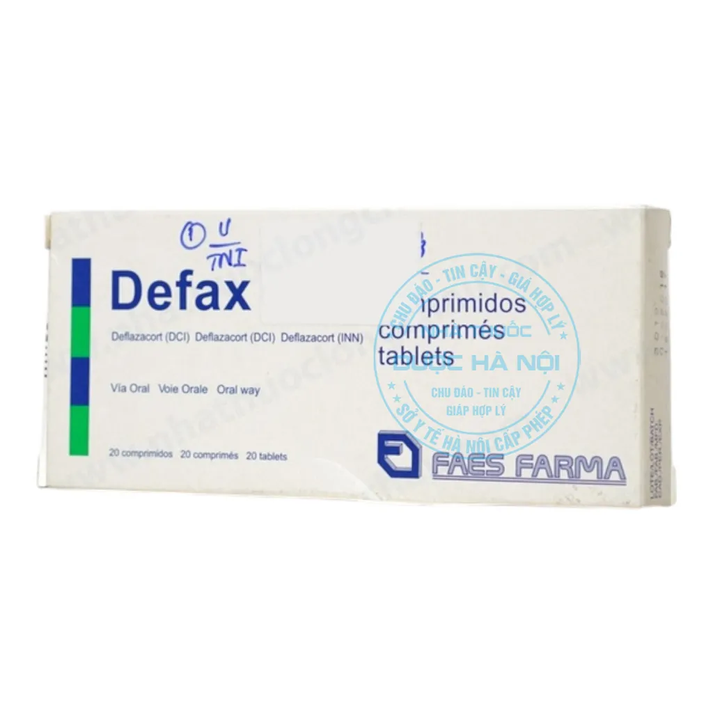 Thuốc Defax 6mg