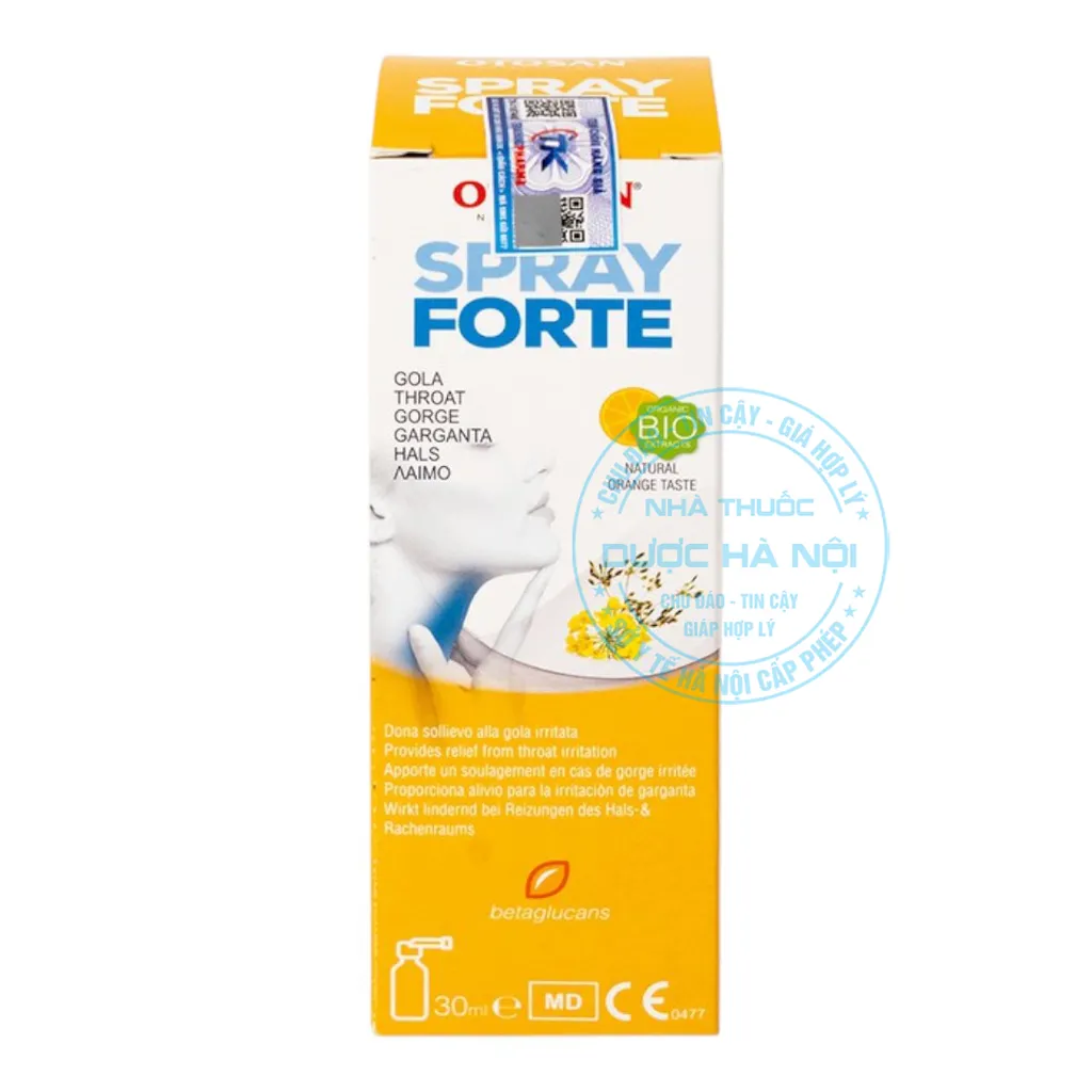 Xịt họng Otosan Spray Forte