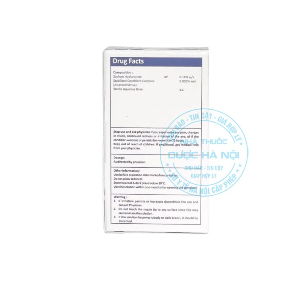 Nhỏ mắt Hyavis 5ml