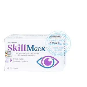 Viên uống Skillmax Ocavill hỗ trợ thị lực toàn diện, giúp nâng cao sức khỏe mắt