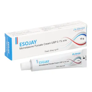 Thuốc Esojay 0.1% chống viêm và giảm ngứa hiệu quả cho các bệnh lý da liễu