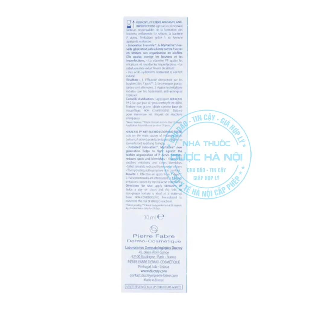 Kem dưỡng Ducray Keracnyl PP