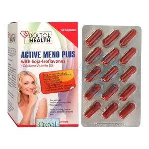 Viên uống Active Meno Plus hỗ trợ sức khỏe nữ giới tuổi trung niên ( 1 Hộp x 30 viên)