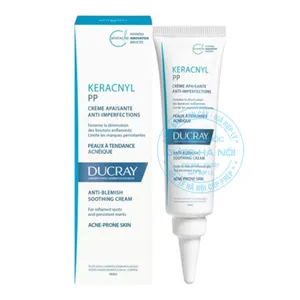 Kem dưỡng Ducray Keracnyl PP giảm viêm, làm dịu da, phù hợp với làn da mụn