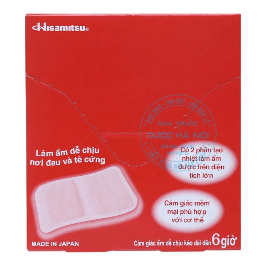 Miếng dán giữ nhiệt Salonpas Jikabari