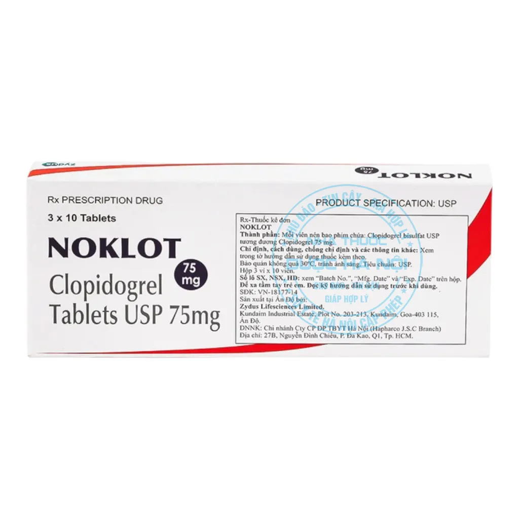 Thuốc Noklot 75mg