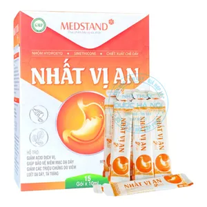 Viên uống Nhất Vị An Gold hỗ trợ tiêu hóa xuất sắc với thành phần tự nhiên ( 1 Hộp x 15 gói)