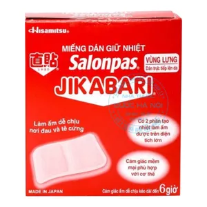 Miếng dán giữ nhiệt Salonpas Jikabari an toàn, tiện lợi và phù hợp với nhiều đối tượng