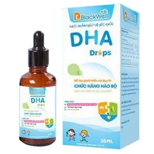 Siro DHA Drops Blackwell bổ sung DHA, EPA hiệu quả dành riêng cho trẻ từ 3 tháng đến 5 tuổi