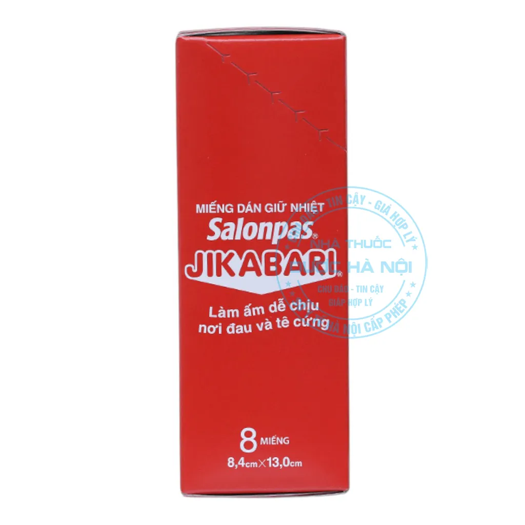 Miếng dán giữ nhiệt Salonpas Jikabari