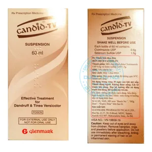 Thuốc Candid - TV điều trị các bệnh lý do nấm và viêm da tiết bã ( 1 Lọ x 60ml)