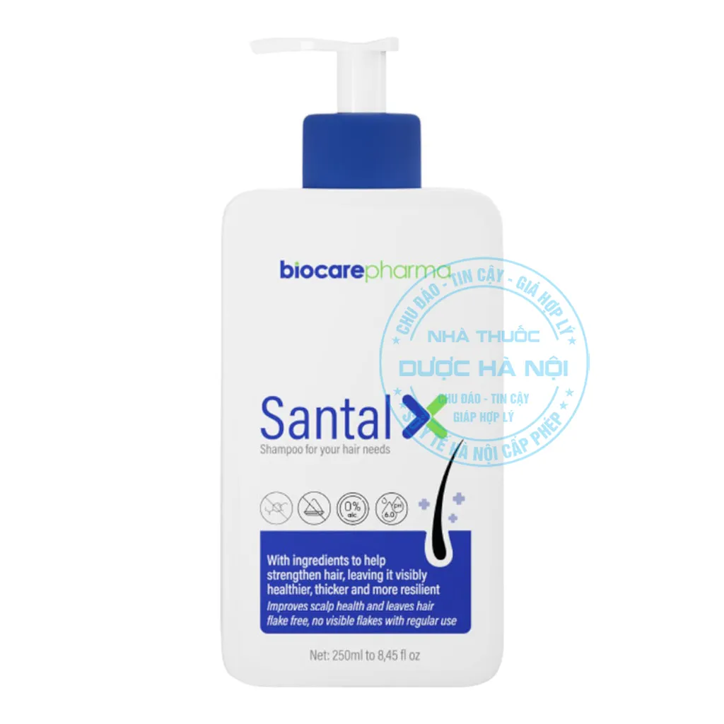 Dầu gội Santal X Biocare Pharma