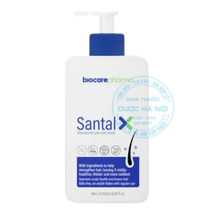 Dầu gội Santal X Biocare Pharma làm sạch tóc, giảm gàu và nuôi dưỡng tóc ( 1 Lọ x 250ml)