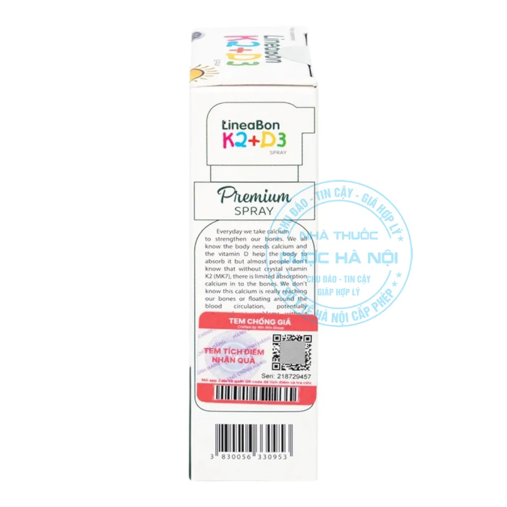 Dung dịch xịt LineaBon K2+D3