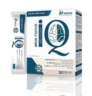 Hỗn dịch uống Mrik Focus Kid Gold IQ bổ sung dinh dưỡng cho trẻ em