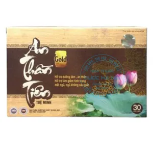 Viên uống An Thần Tiên Gold hỗ trợ vấn đề căng thẳng do mất ngủ