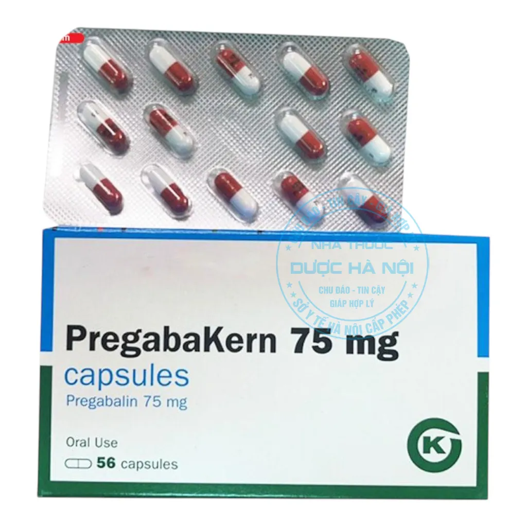 Thuốc Pregabakern 75mg
