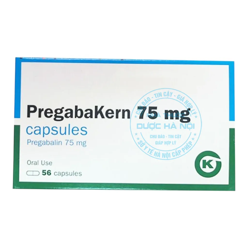 Thuốc Pregabakern 75mg