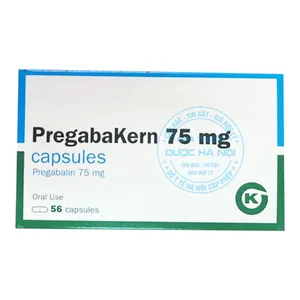 Thuốc Pregabakern 75mg điều trị các bệnh lý thần kinh và rối loạn lo âu