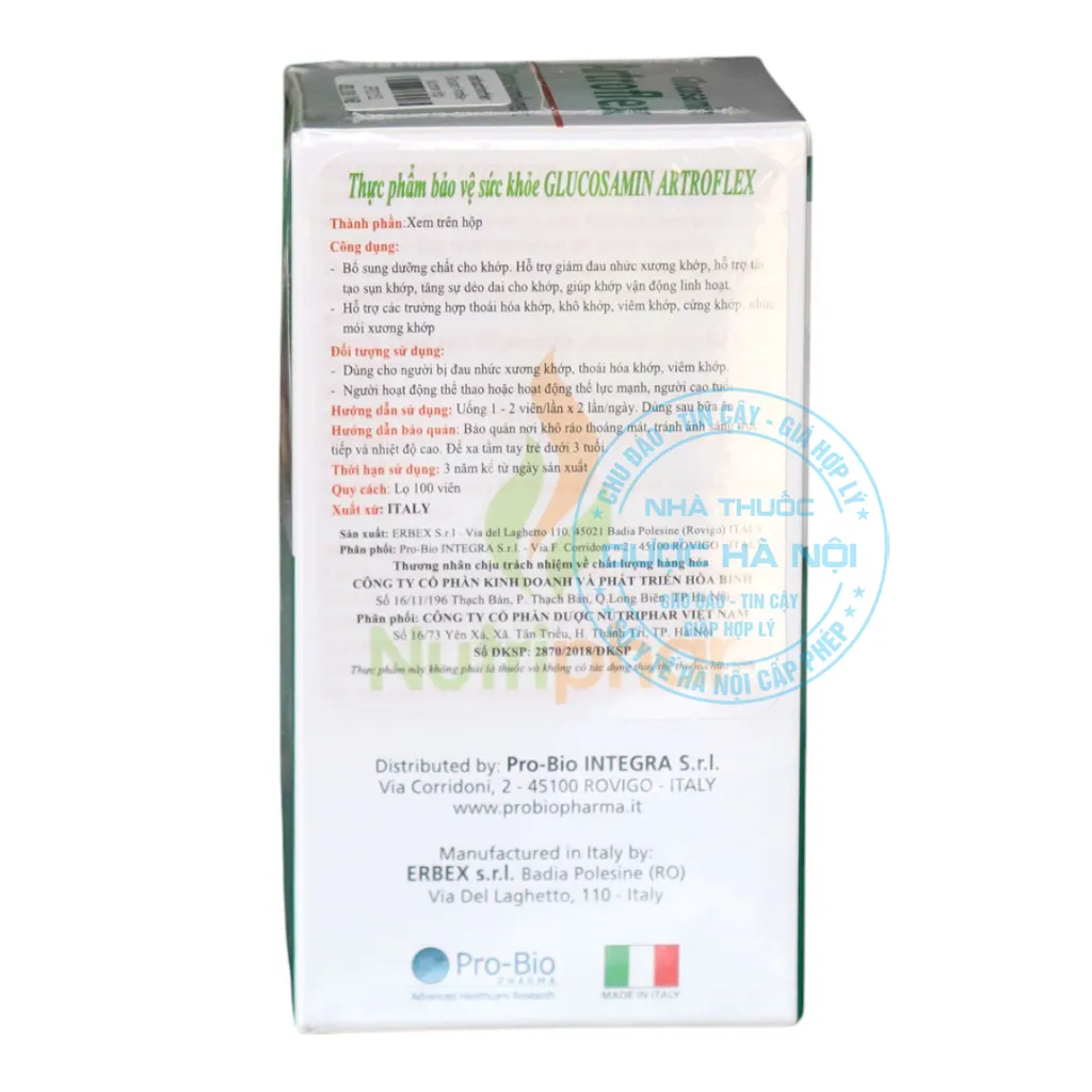 Viên uống Glucosamin Artroflex