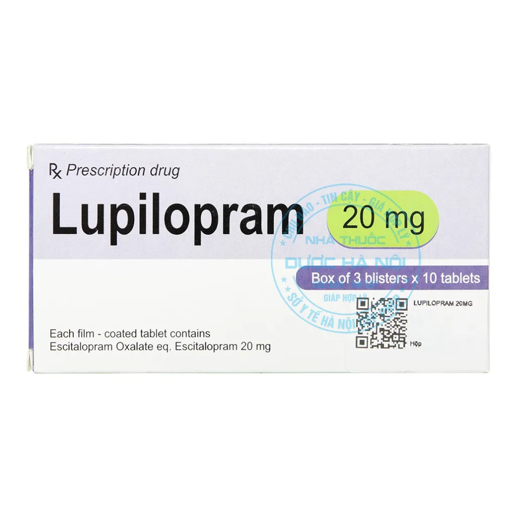 Thuốc Lupilopram 20mg