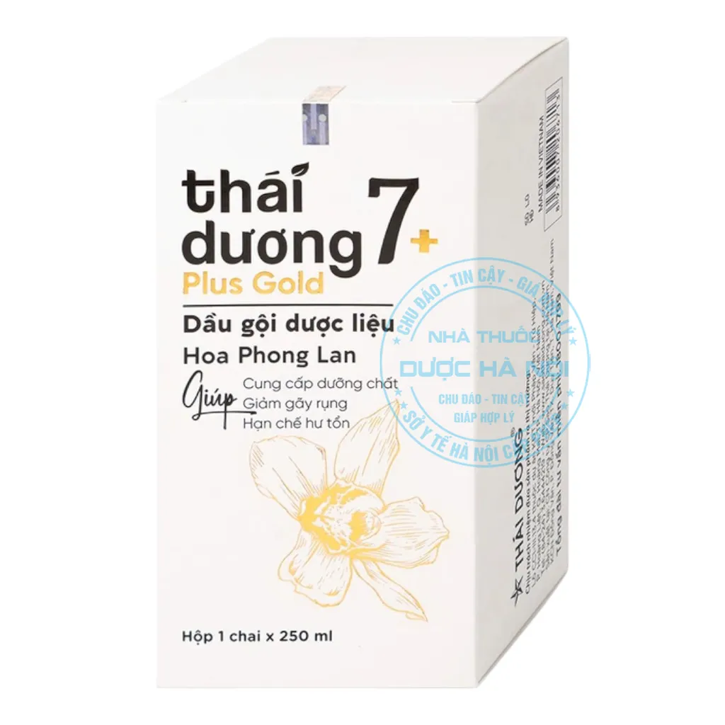 Dầu gội dược liệu Thái Dương 7 Plus