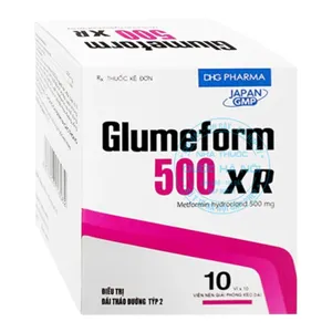 Thuốc Glumeform 500mg DHG điều trị đái tháo đường týp và dự phòng biến chứng
