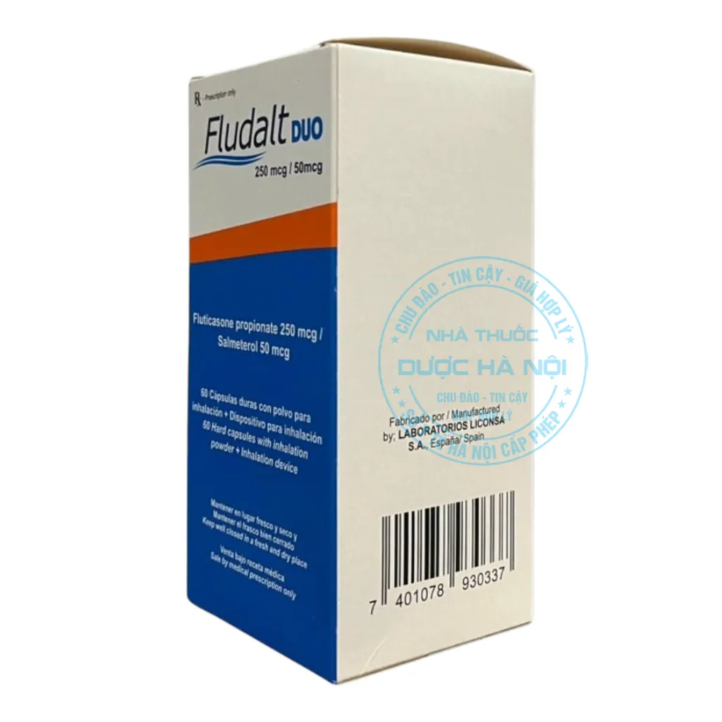 Thuốc Fludalt Duo 250mcg/50mcg