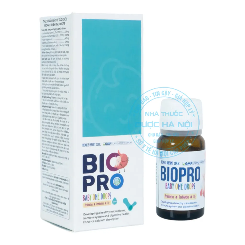 Men vi sinh Biopro Baby One Drops