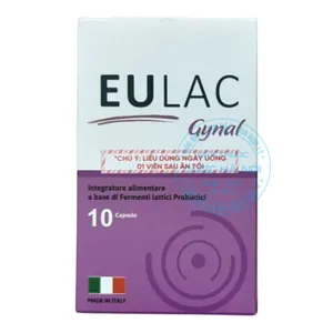 Viên đặt Eulac Gynal cân bằng hệ vi sinh đường âm đạo và hệ tiêu hóa