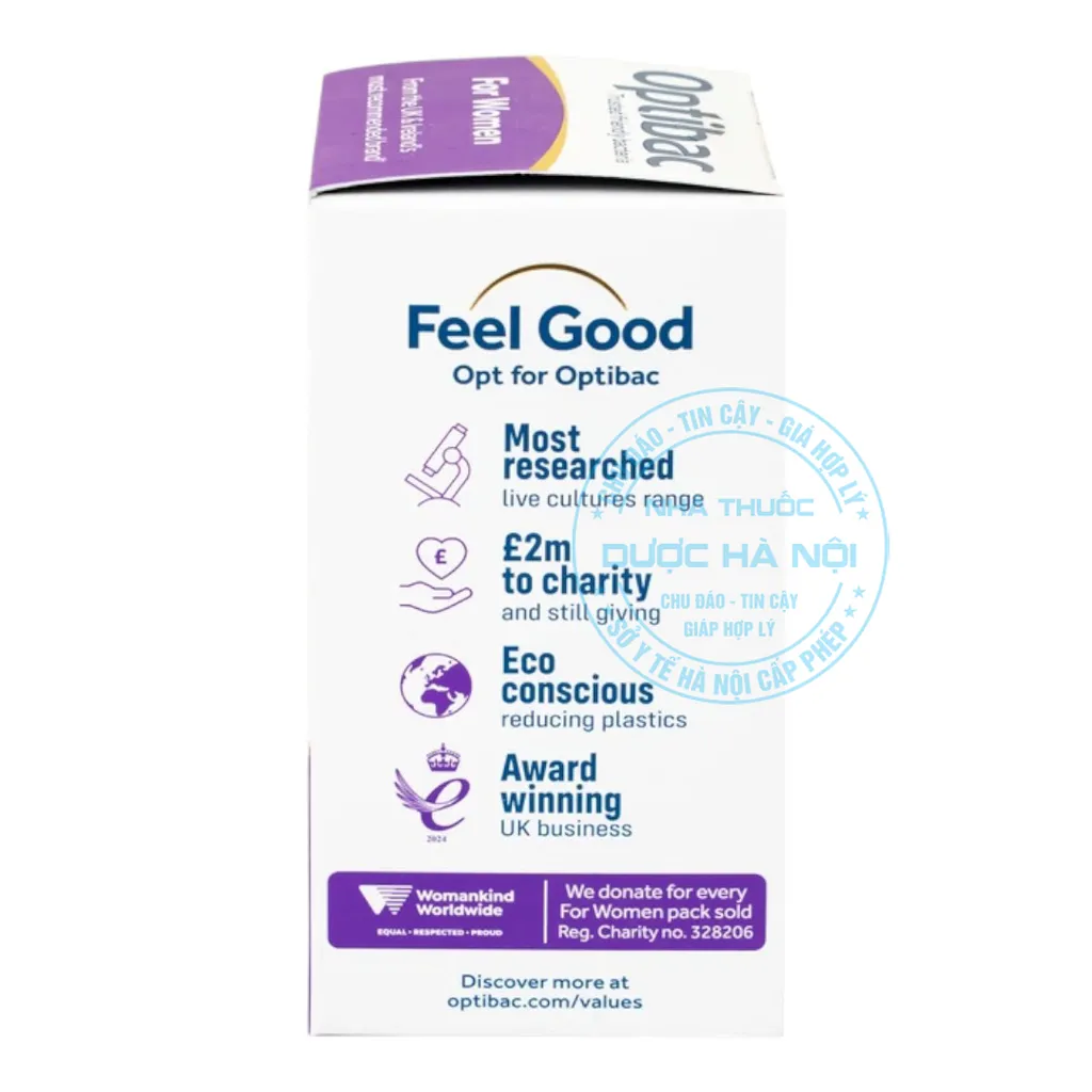 Viên uống Optibac Probiotics For Women