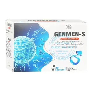 Viên uống Genmen-S cải thiện chất lượng tinh trùng an toàn hiệu quả( 1 Hộp x 30 gói)