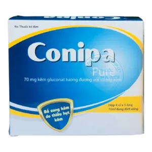 Thuốc uống Conipa Pure bổ sung kẽm an toàn, hiệu quả