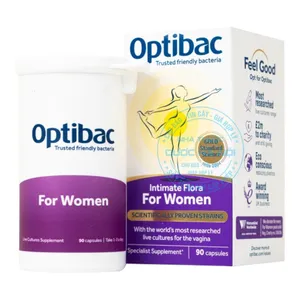 Viên uống Optibac Probiotics For Women duy trì cân bằng hệ sinh dục