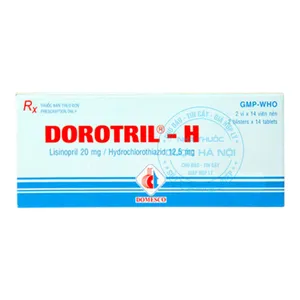 Thuốc Dorotril – H điều trị tăng huyết áp vô căn hiệu quả, an toàn ( hộp 28 viên )