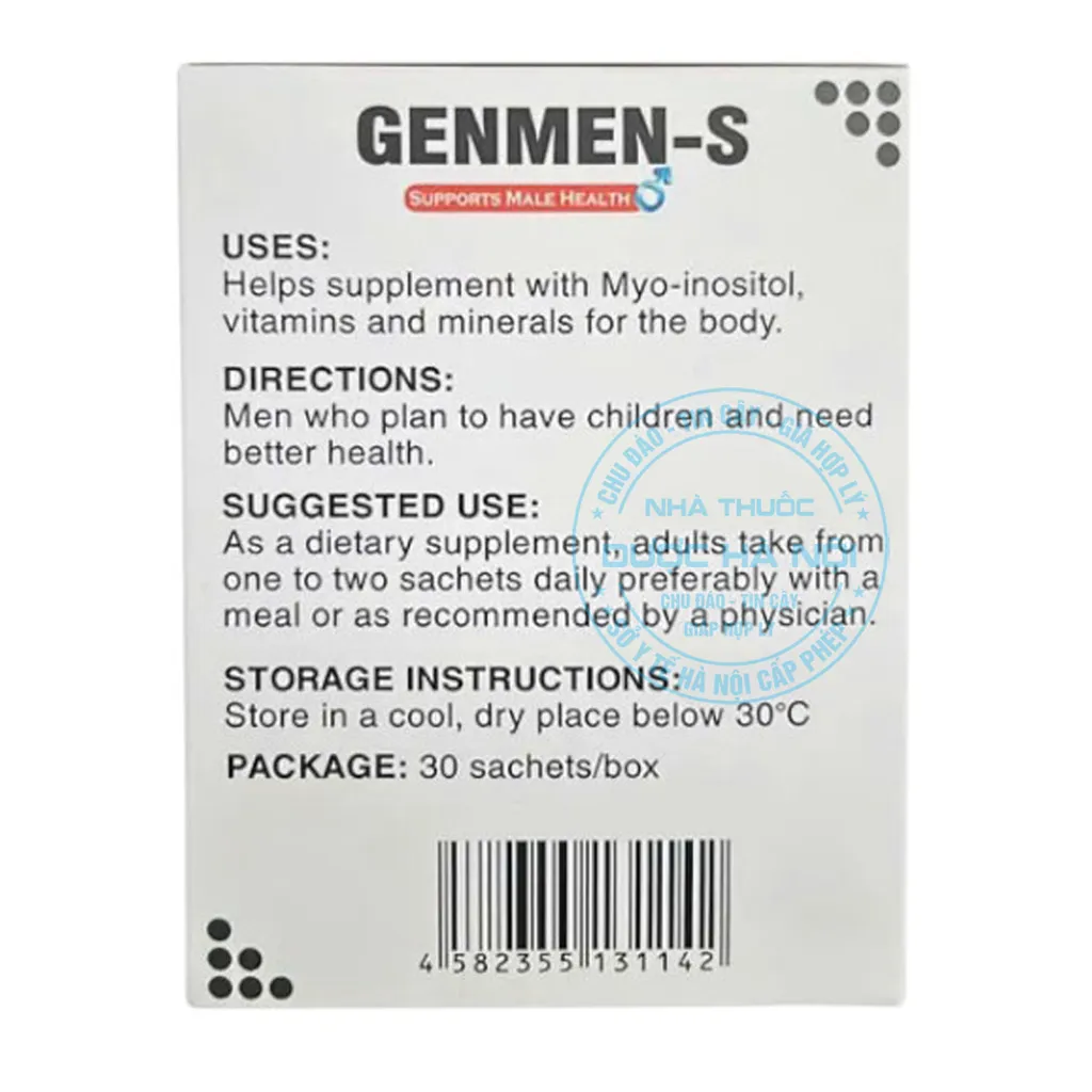 Viên uống Genmen-S
